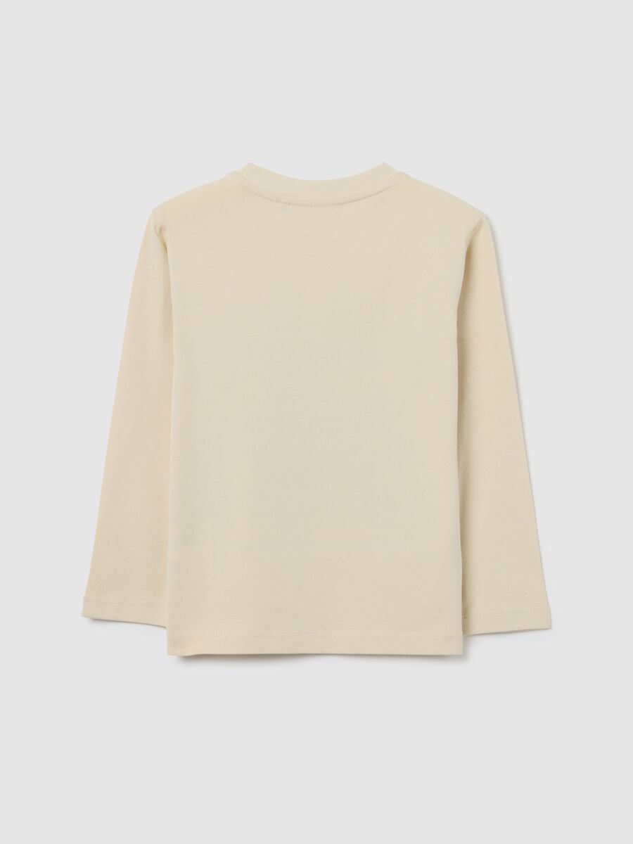 Long sleeve beige cotton t-shirt_1