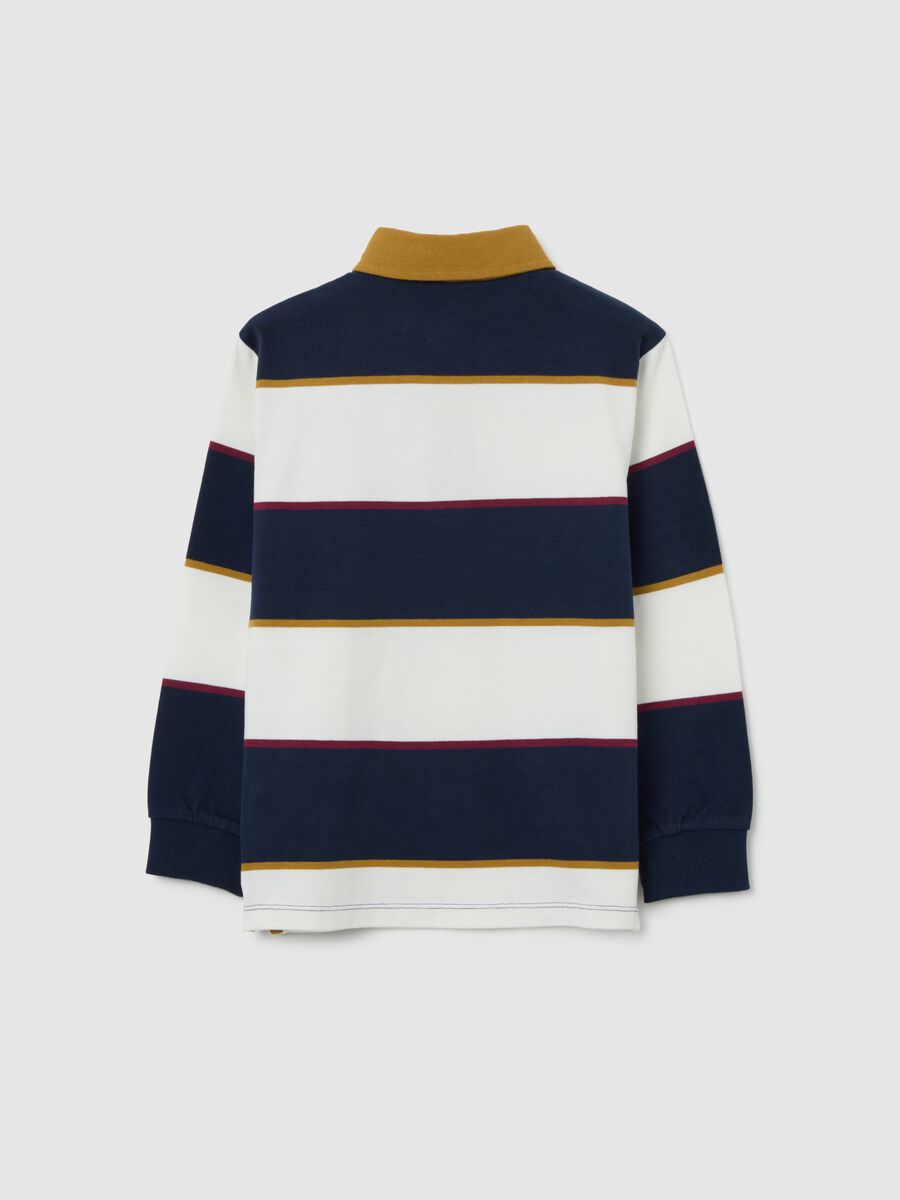 Multicolour pure cotton children's polo, regular fit_1