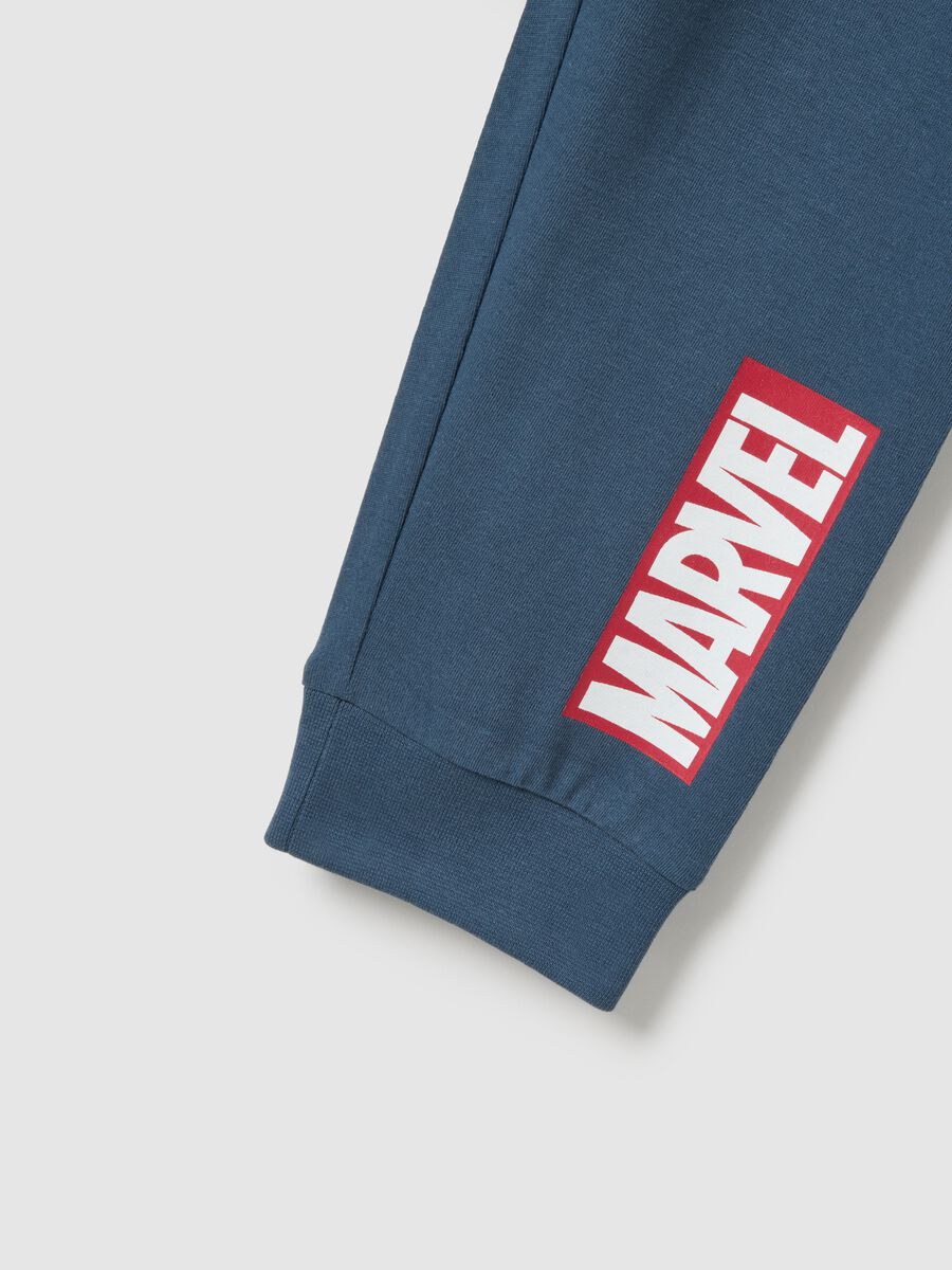 Children's regular fit multicolour pure cotton pyjamas with print_2