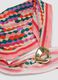 Foulard multicolor in puro cotone con stampa_1