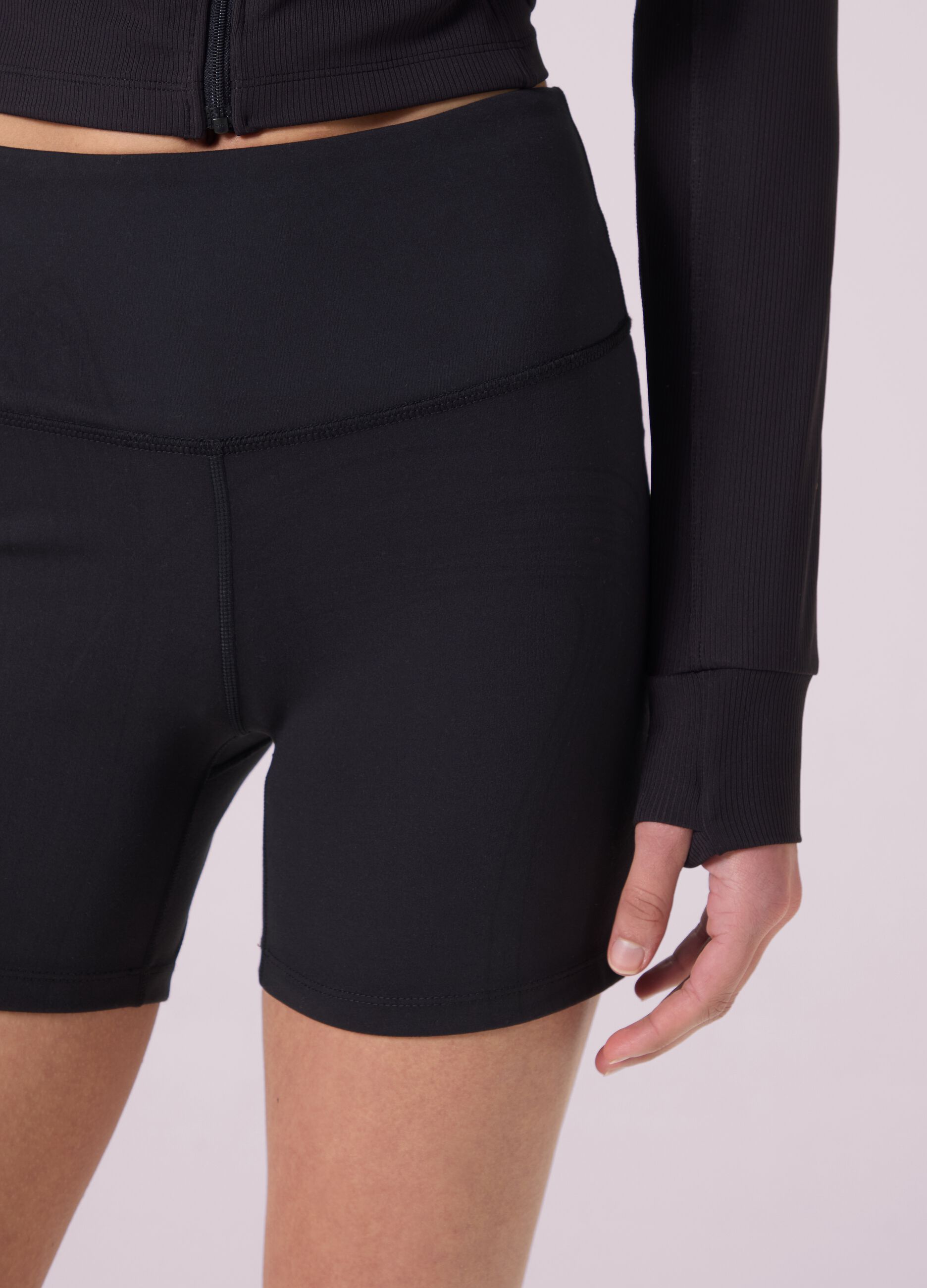 Stretch technical fabric shorts ALTAVIA STUDIO