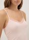 Pink regular fit viscose blend tank top_3