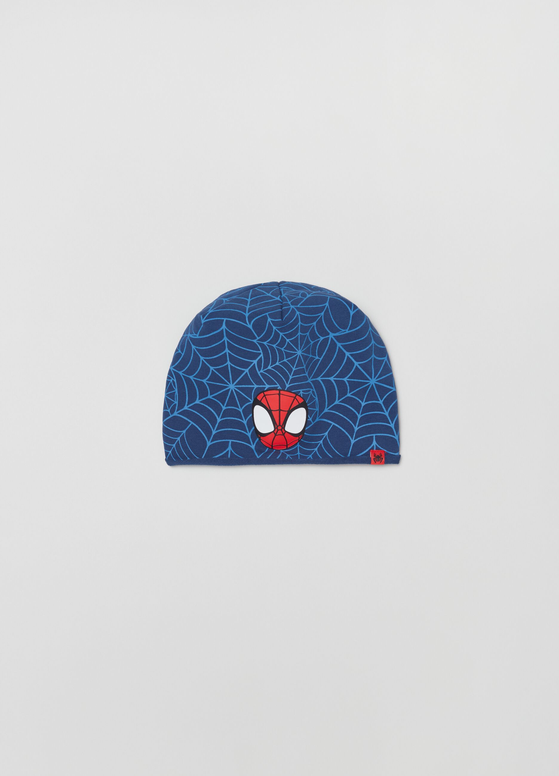 Berretto in French Terry stampa Spidey_0