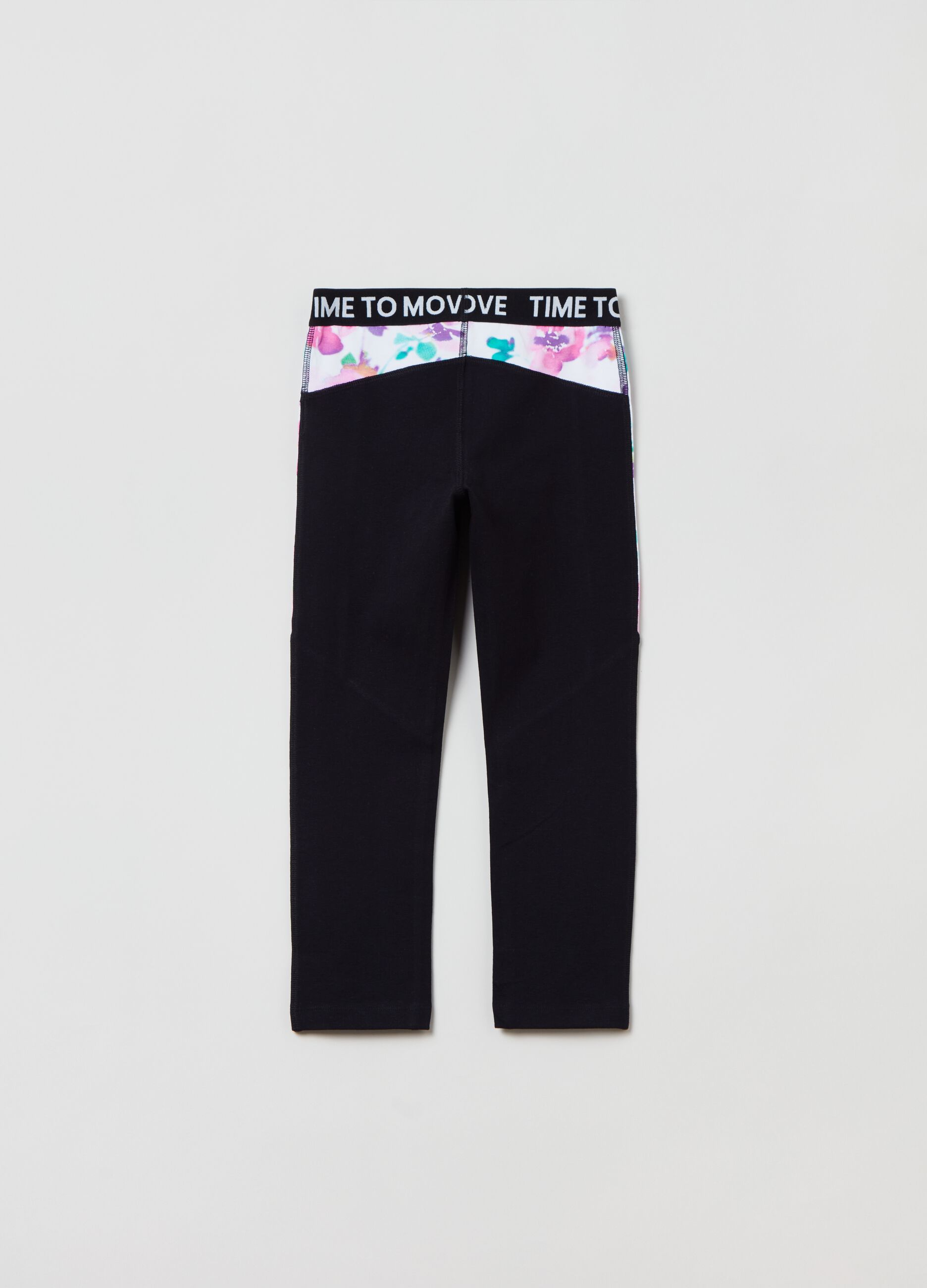 Leggings a tre quarti con stampa_1