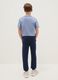 Boys' blue regular fit pure cotton jogger trousers_1
