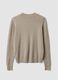 Maglia beige in misto viscosa e lana_2
