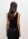 Top nero slim fit con perline_3