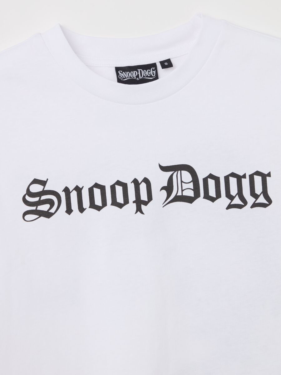 Crop T-shirt with Snoop Dogg print_5