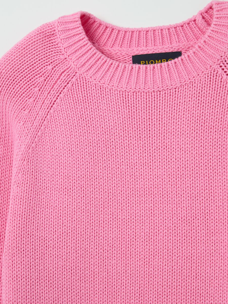Cotton pullover with raglan sleeves_5