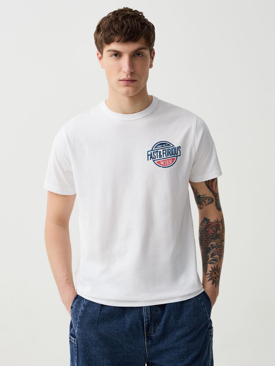 T-shirt con stampa Fast and Furious_0