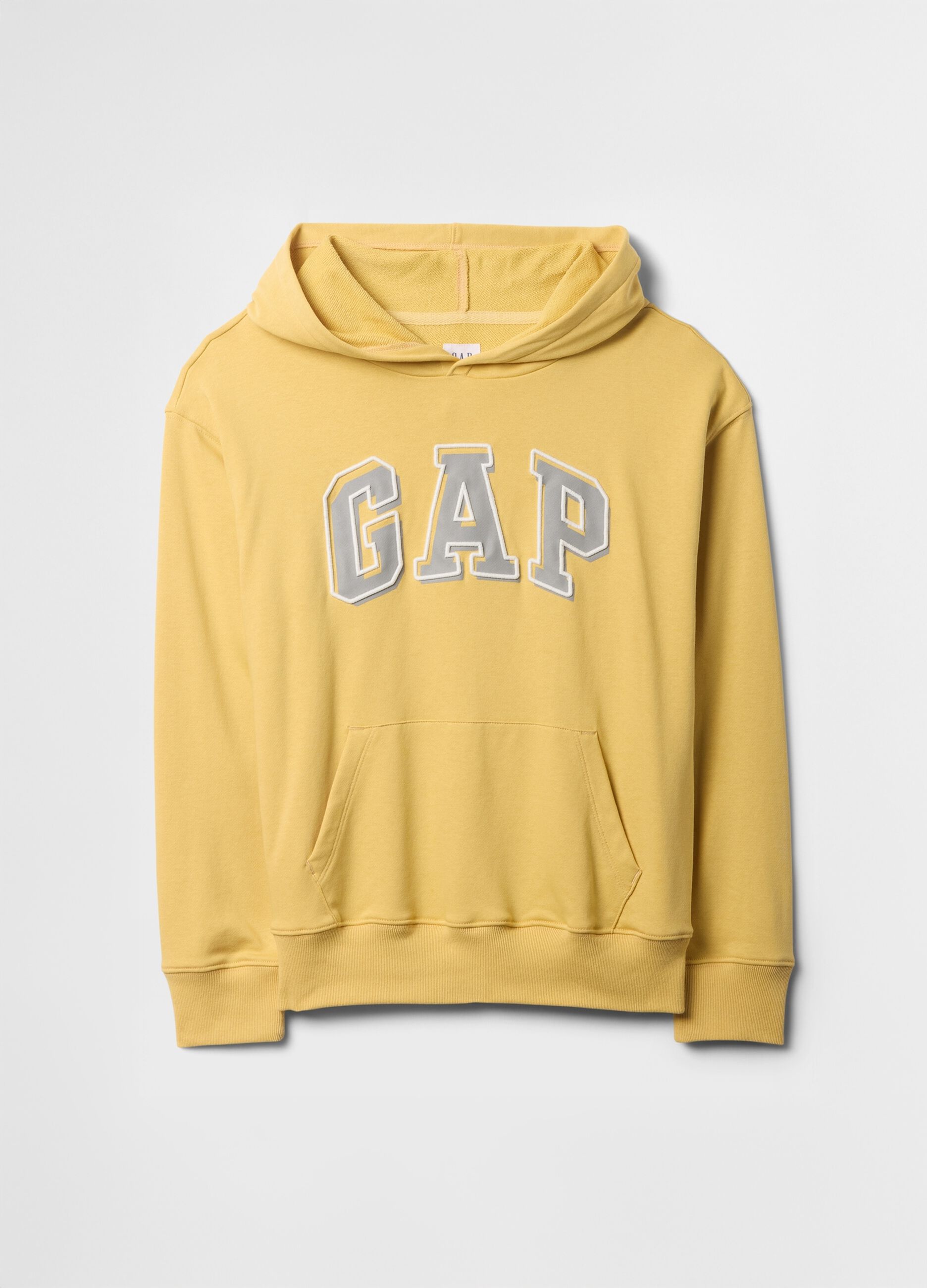 Felpa con cappuccio gialla GAP Kids