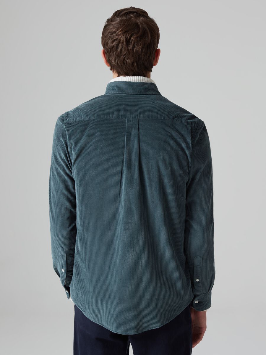 Camicia in corduroy con tasca_2