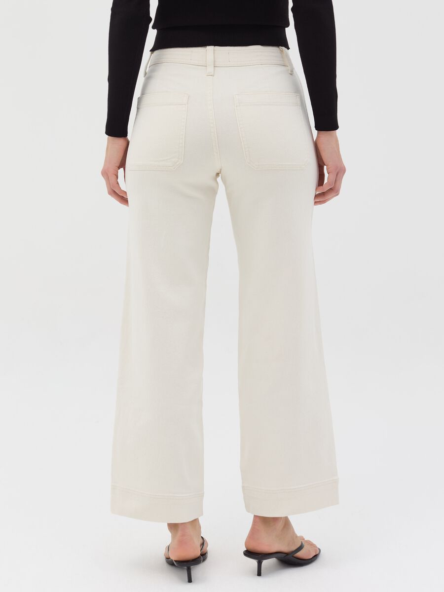 Culotte jeans with high rise_3