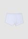 Multipack di cinque boxer bianchi in cotone organico elasticizzato_6