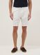 White regular-fit chino shorts_1