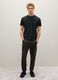 Black cotton blend t-shirt regular fit_1