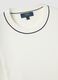 White crew neck sweater regular fit with contrasting details_5