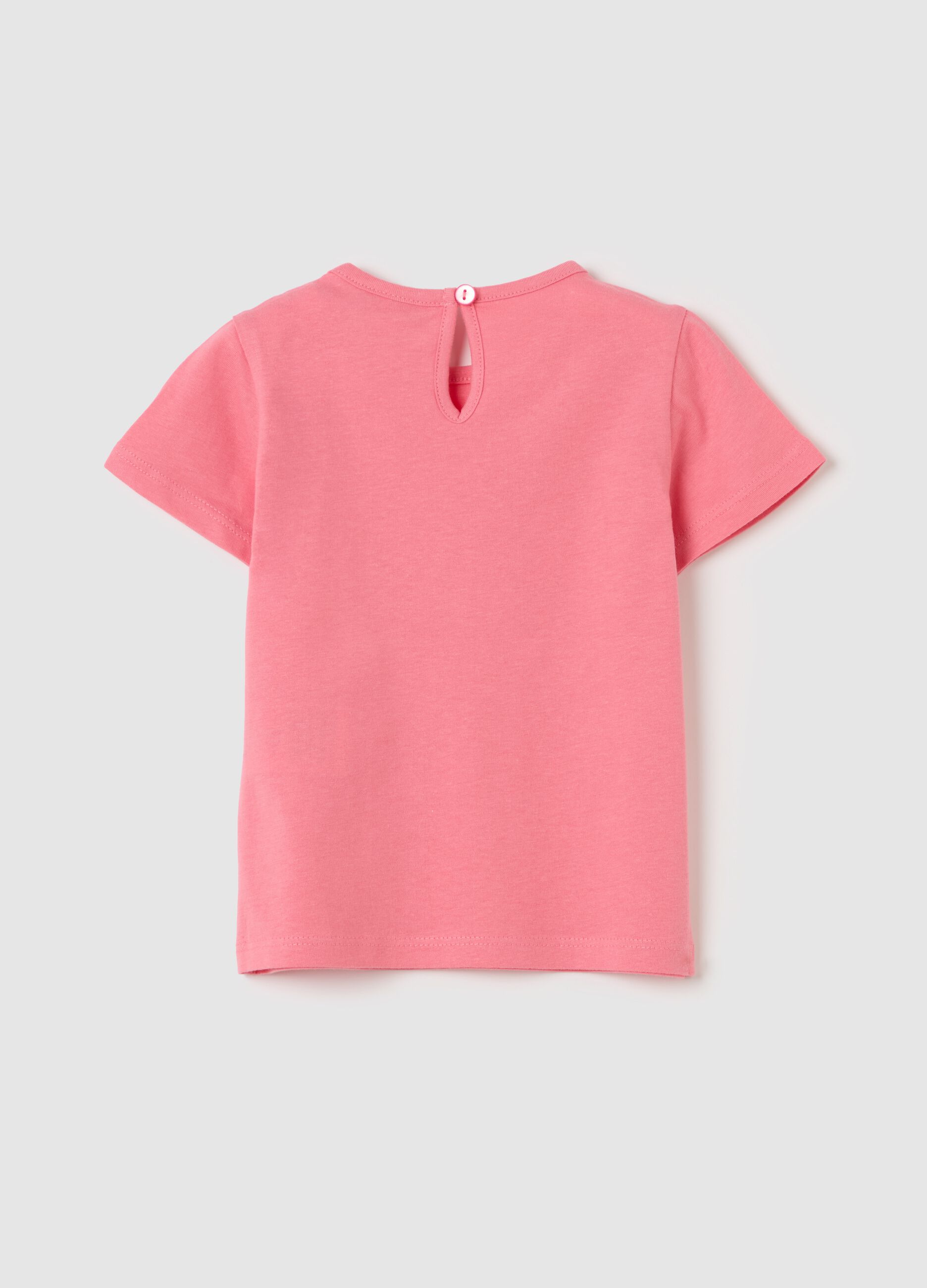 Cotton T-shirt with print