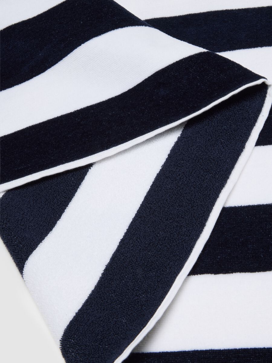 Men's Multicolour Striped Pure Cotton Towel_1