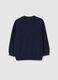Blue pure cotton regular fit children's sweater_1
