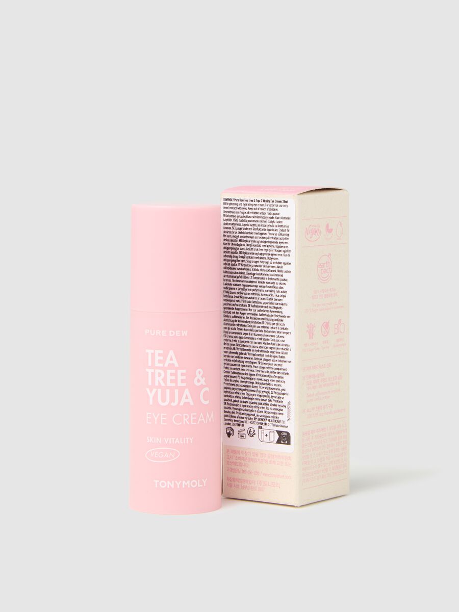 Pure Dew Tea Tree & Yuja C Vitality Eye Cream - Korean skincare_2