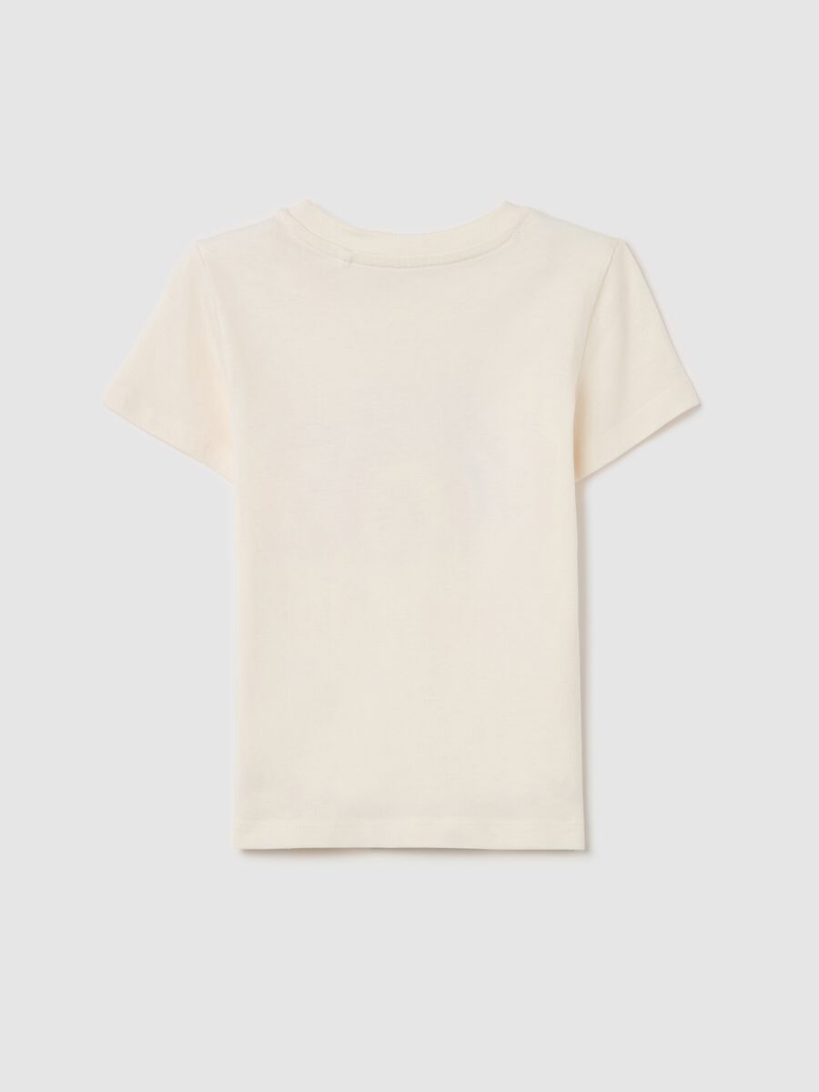 Cotton T-shirt with print_1