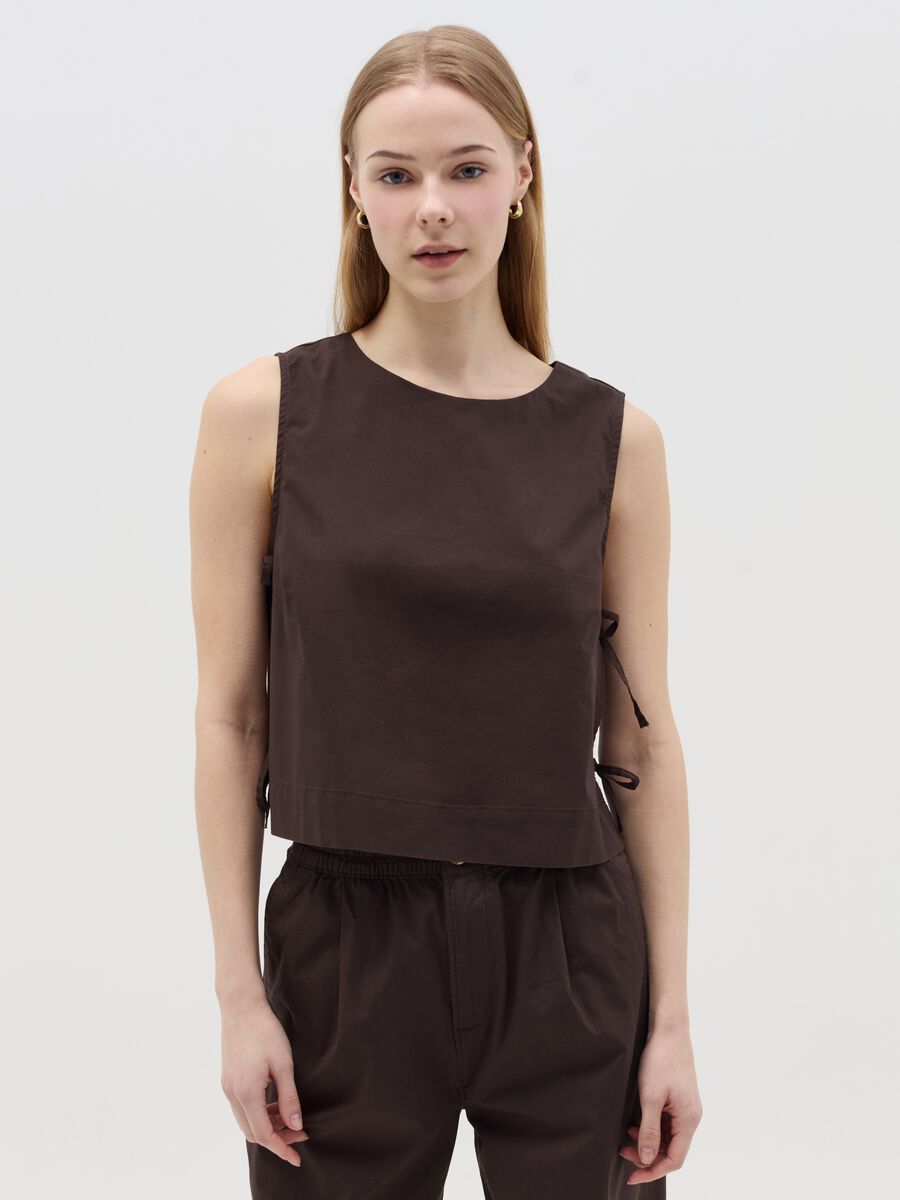 Blouse with splits and laces_0