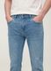 Light blue stretch cotton denim jeans, regular fit_4