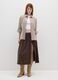 Multicoloured plaid cotton shirt in oversized fit_0