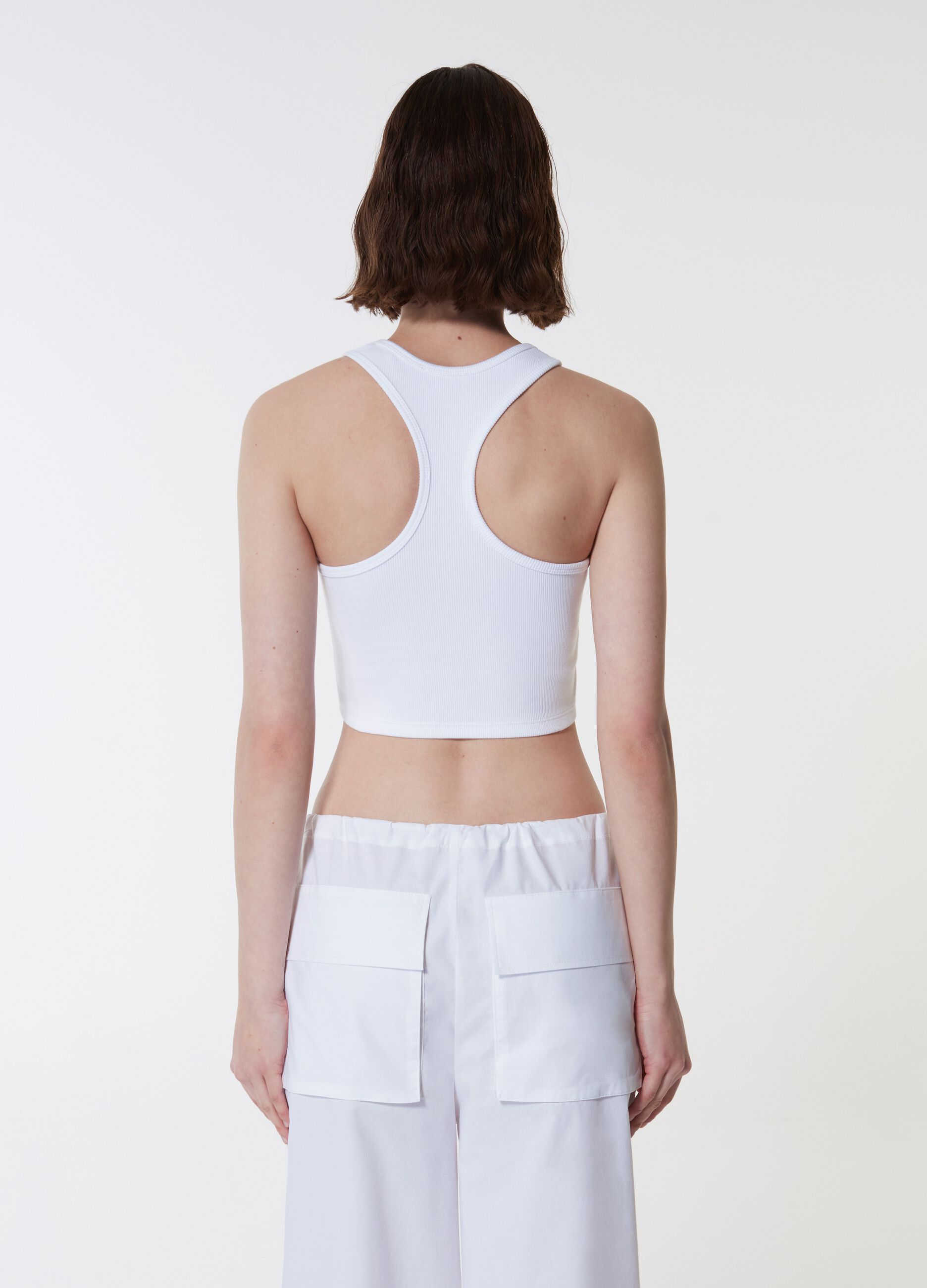 Tank Top rib White