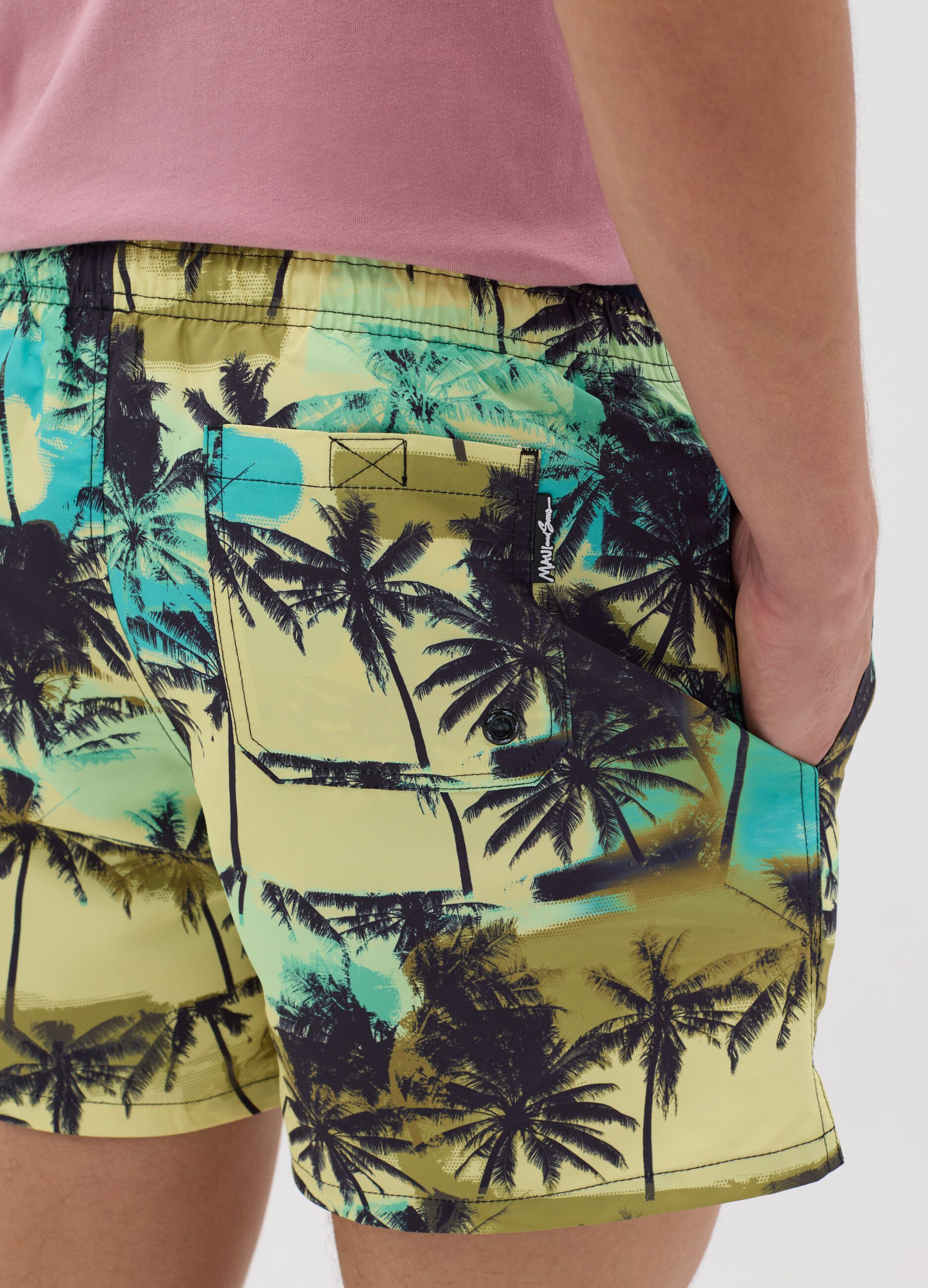 Tropical Print Maui Beach Boxers