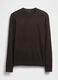 Brown Cotton Blend Jumper_4