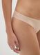 Regular fit beige stretch blend briefs_3
