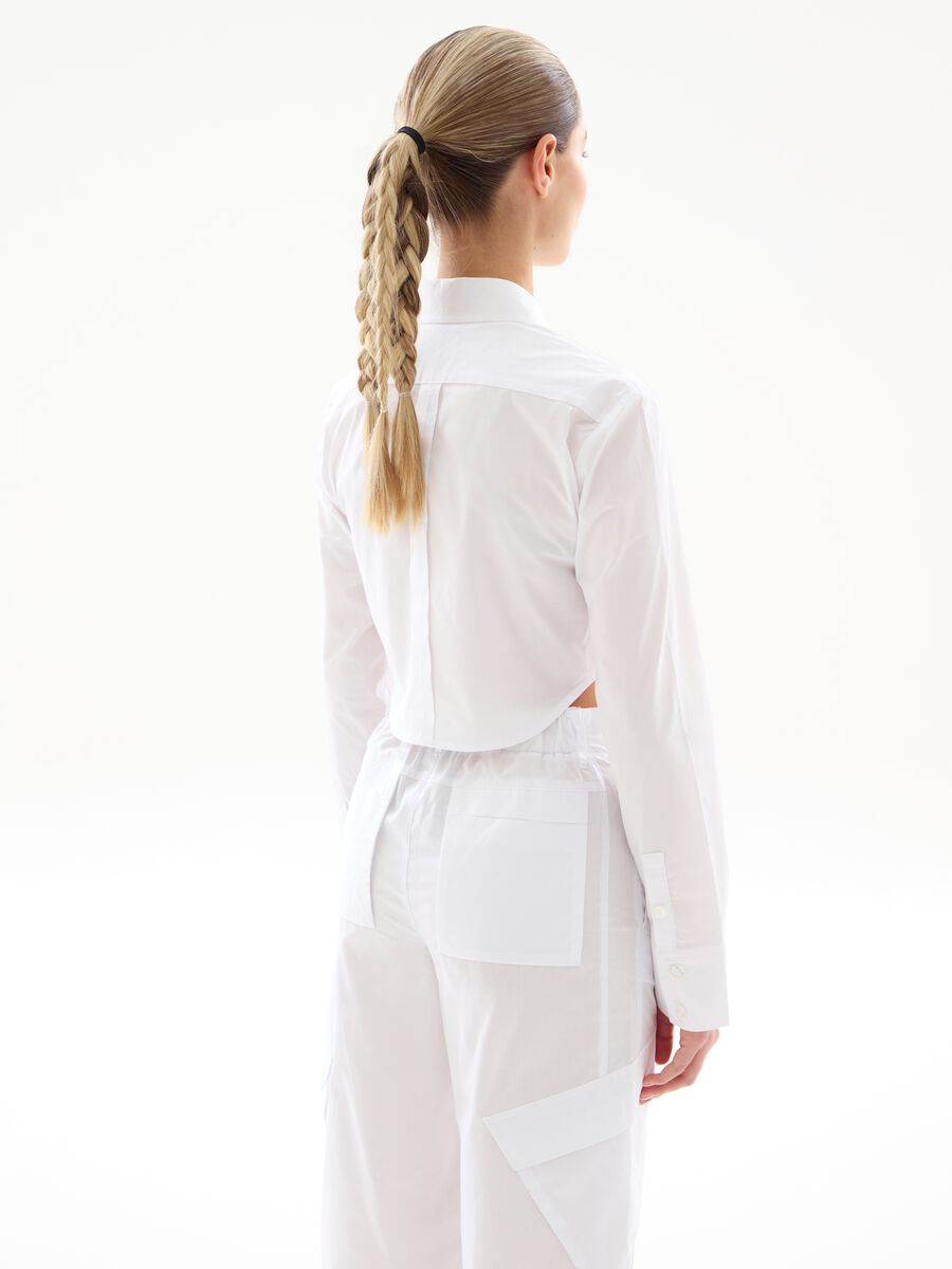 Crop Shirt White_3