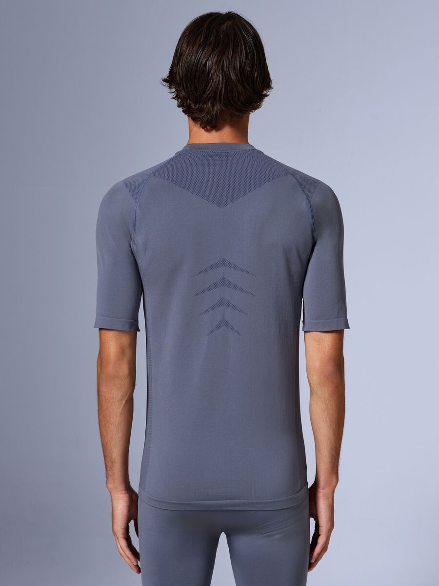 Short sleeve thermal seamless T-shirt ALTAVIA WITH DEBORAH COMPAGNONI_3