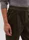 Carrot-fit trousers in corduroy with darts_3