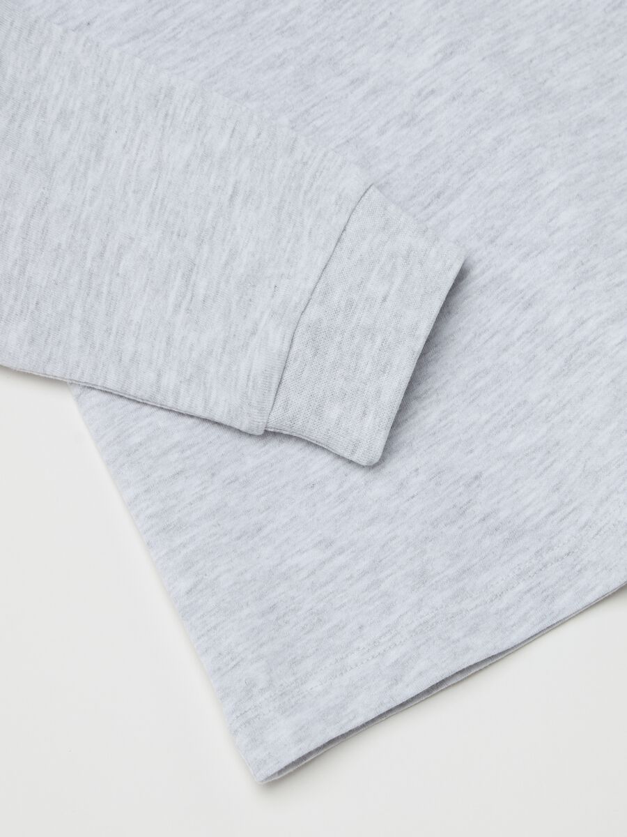 Cotton and viscose pyjamas with "Going fast to sleep” print_2