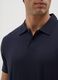 Men&rsquo;s blue polo shirt in 100% cotton with regular fit_2