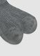 Long grey socks in stretch viscose blend_1