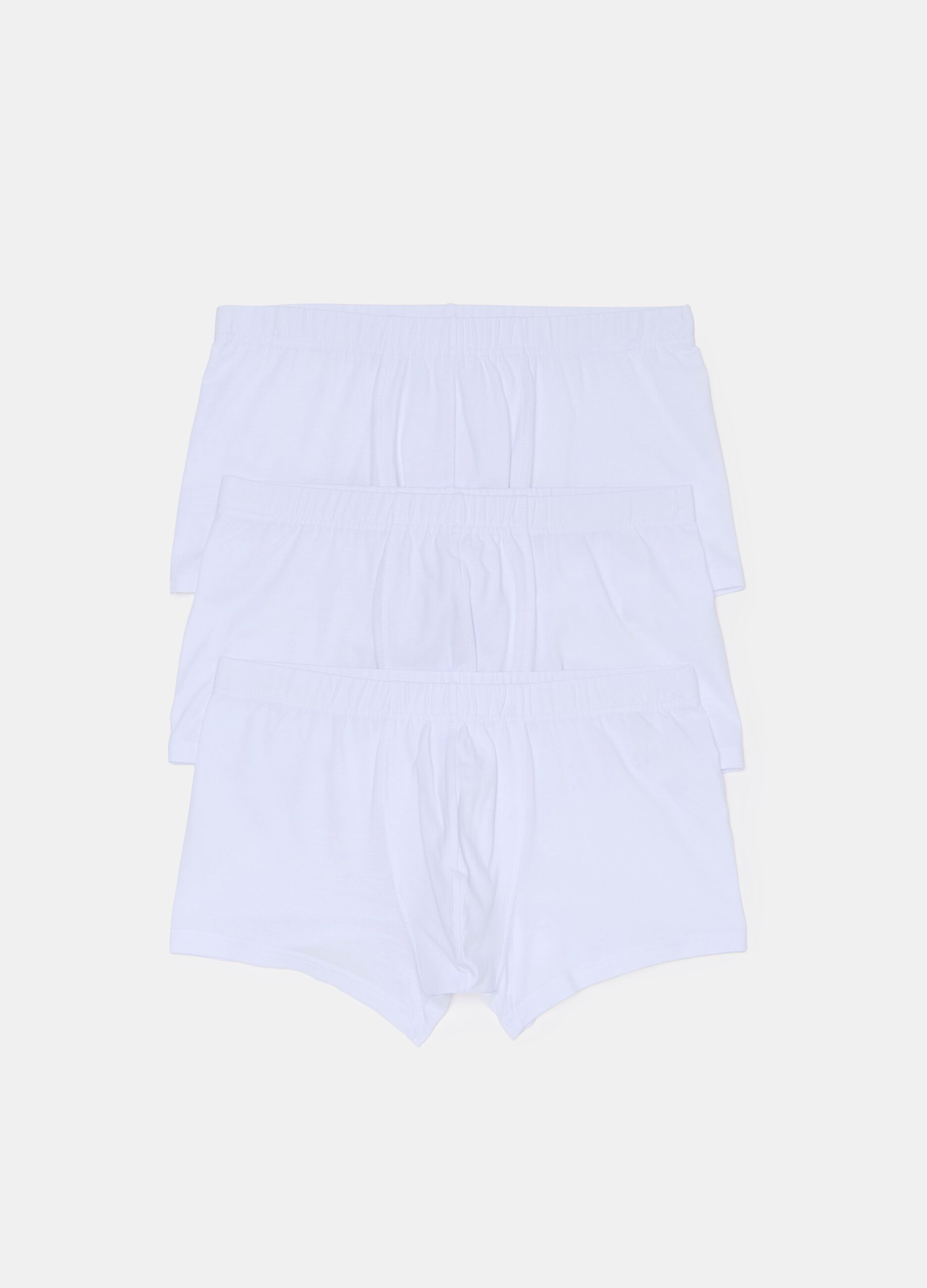 Tripack boxer in cotone bio