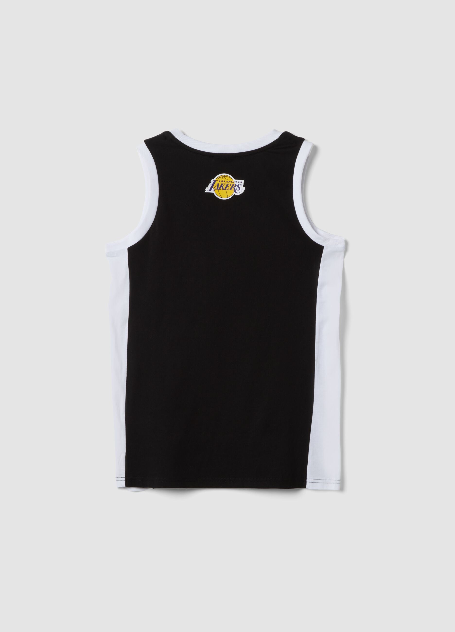 Canotta multicolor in puro cotone da ragazzo relaxed fit Lakers