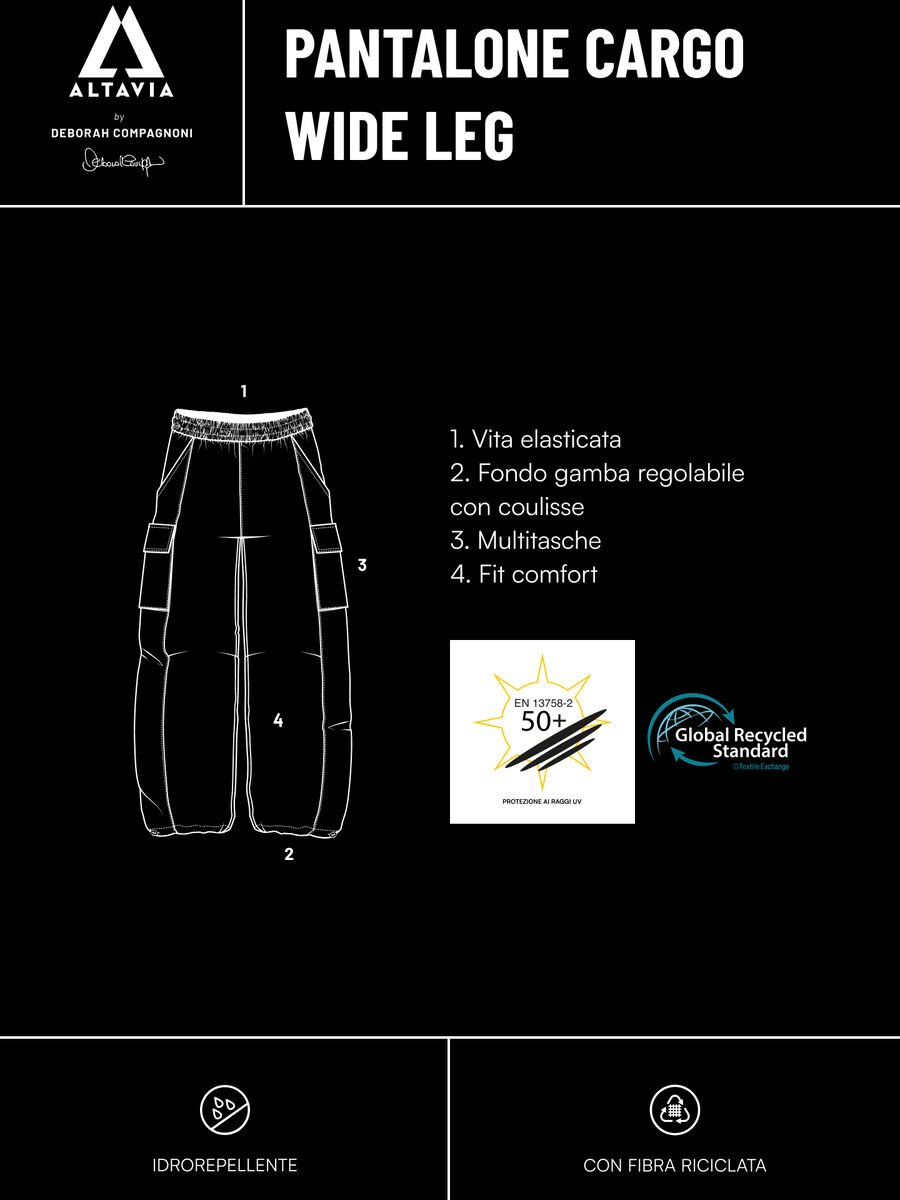 Wide Leg Cargo Trousers ALTAVIA WITH DEBORAH COMPAGNONI_8