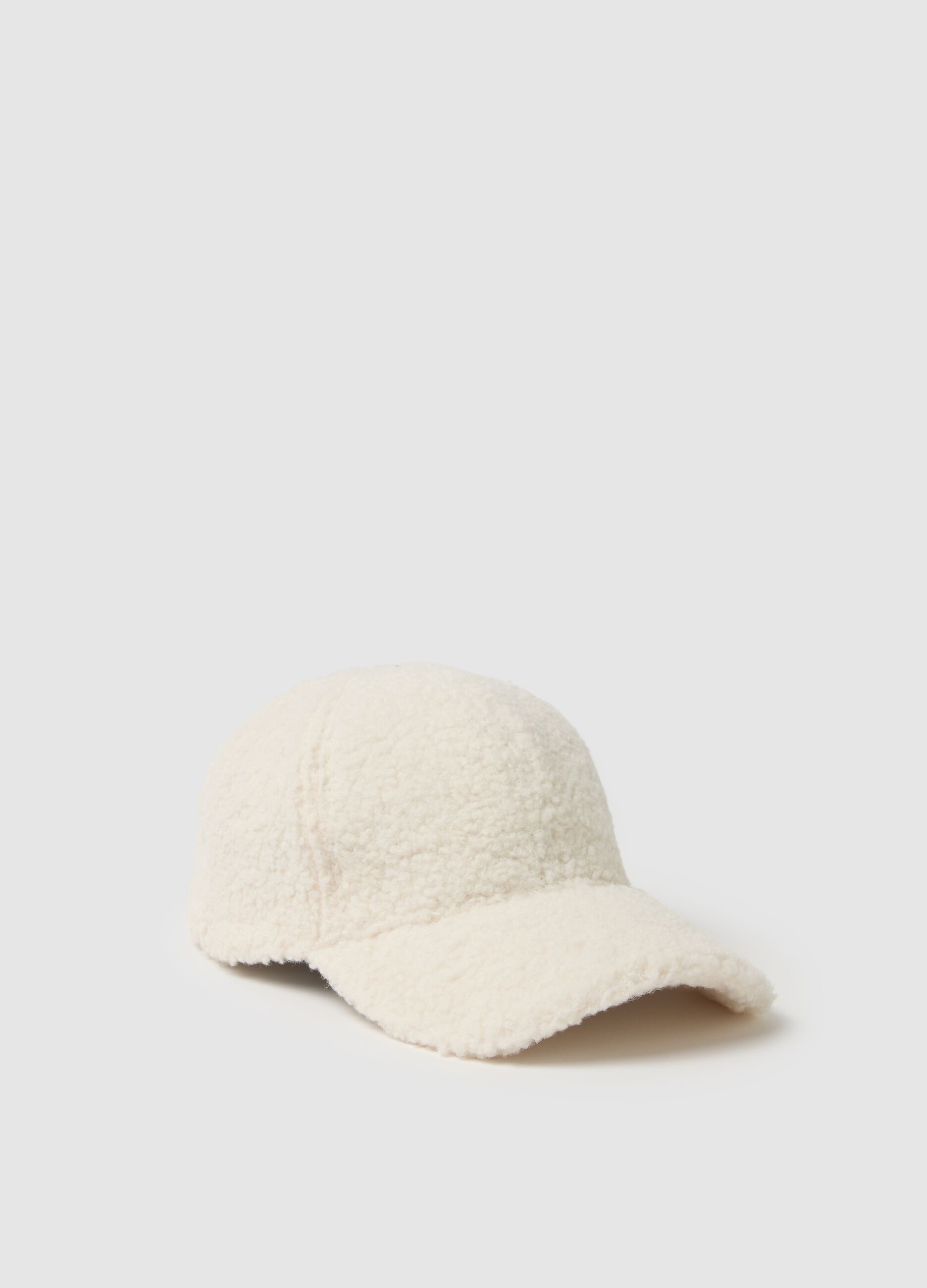 White Fleece Hat