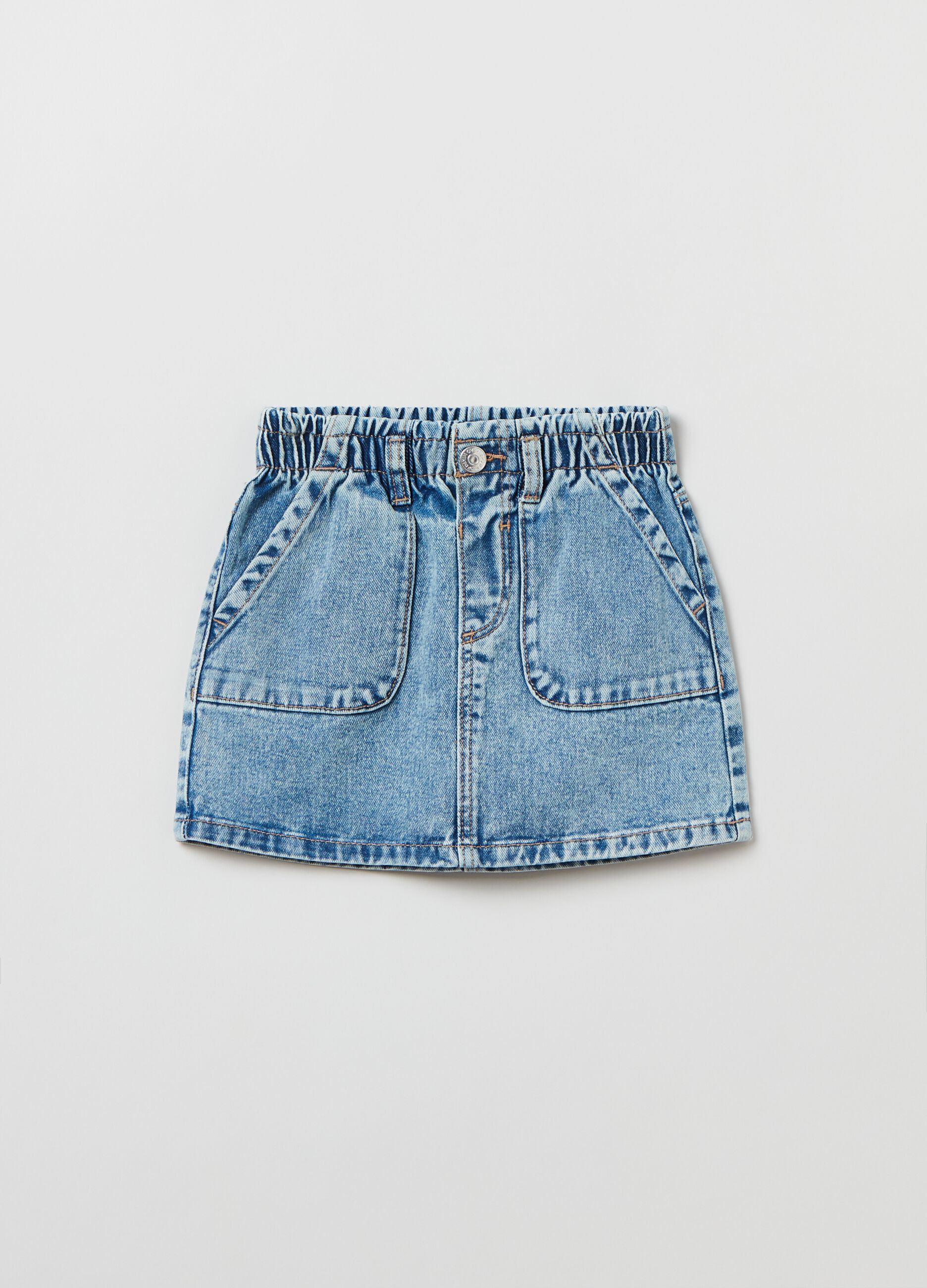 Gonna jeans bimba on sale