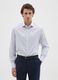 Camicia in cotone elasticizzato multicolor regular fit_0