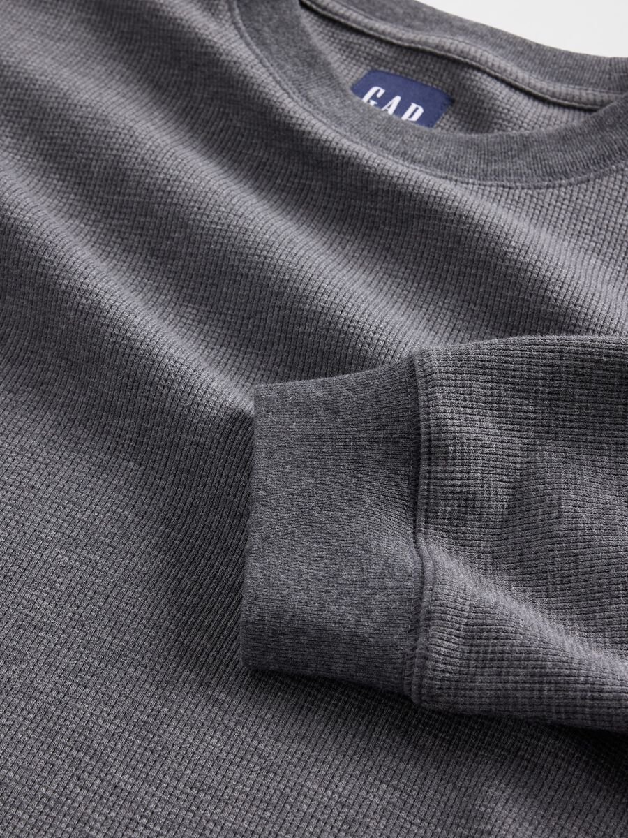 Grey Stretch Long Sleeve Top_4