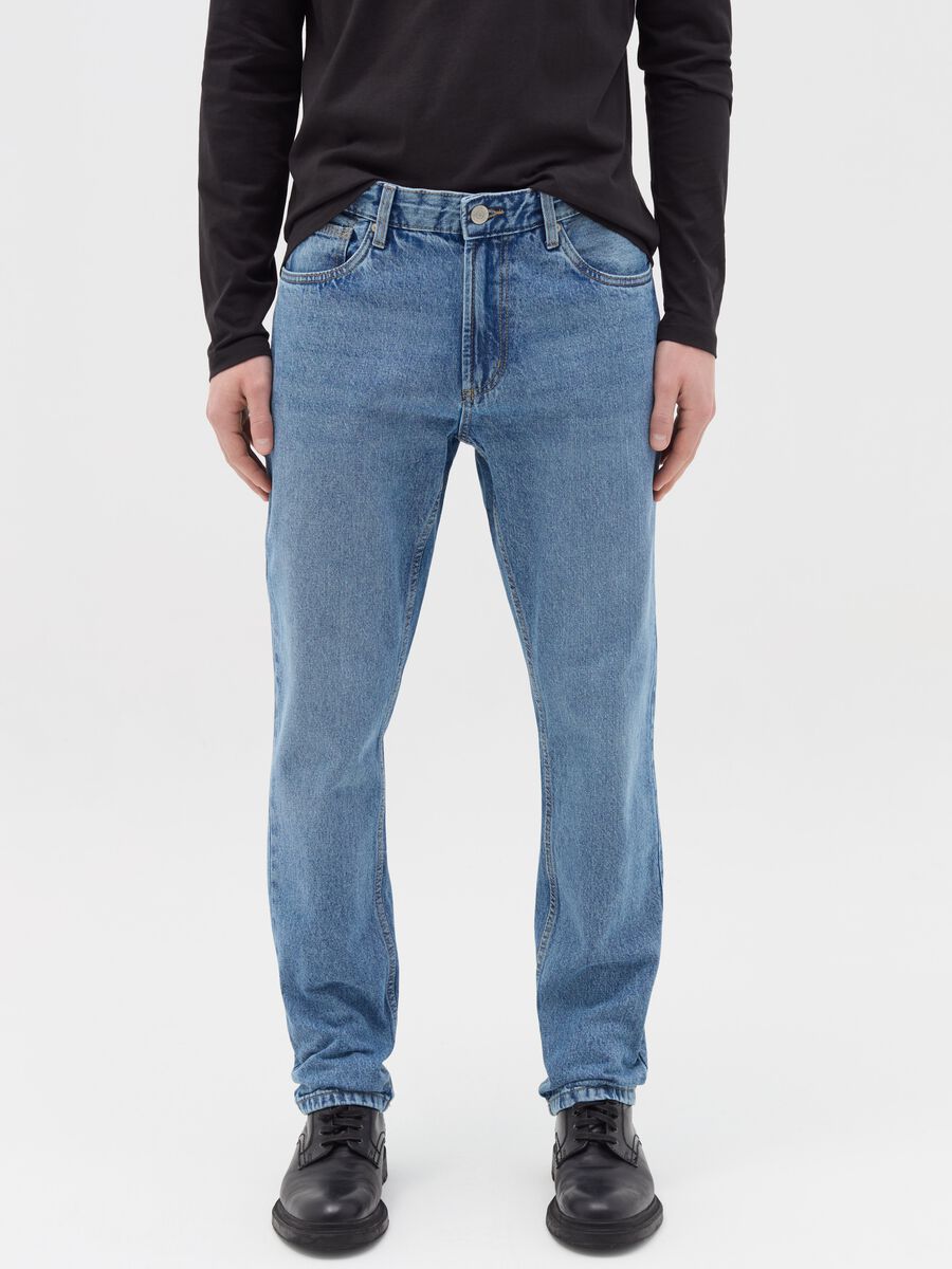 Jeans slim fit cinque tasche_1