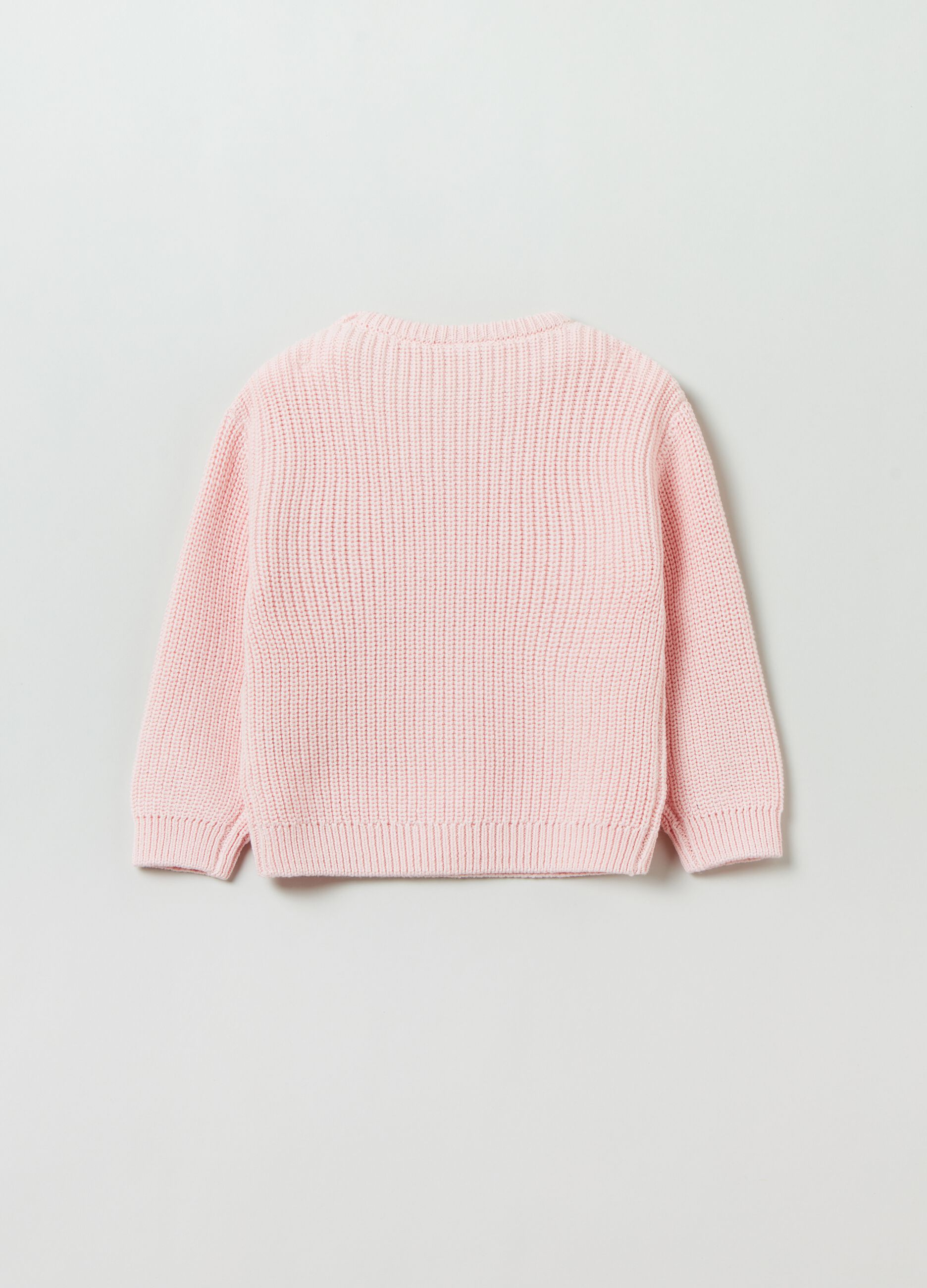 Pullover in cotone a costine_1