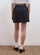 Grey stretch viscose mini skirt with belt_2