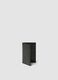 Black genuine leather wallet_0